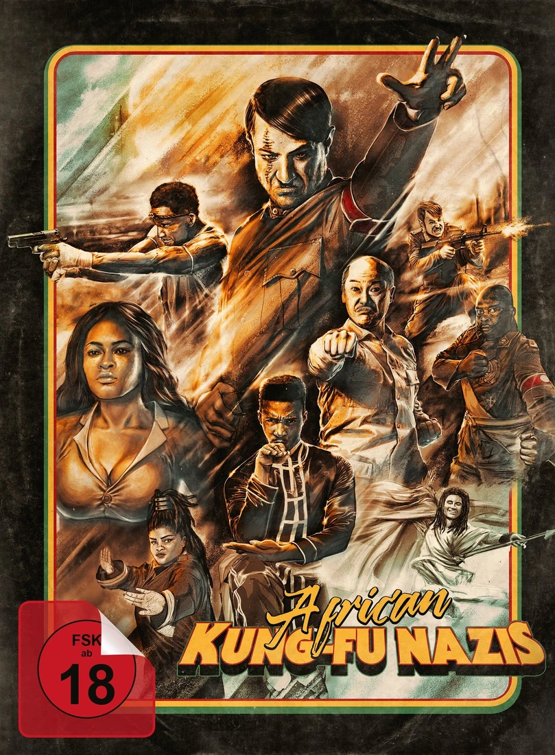 African Kung Fu Nazis · Busch Media Group · Limitierte Ausgabe · ohne offizielle Coverkennung
