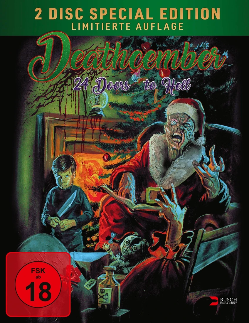 Deathcember – 24 Doors to Hell · Busch Media Group · Limitierte Ausgabe · ohne offizielle Coverkennung